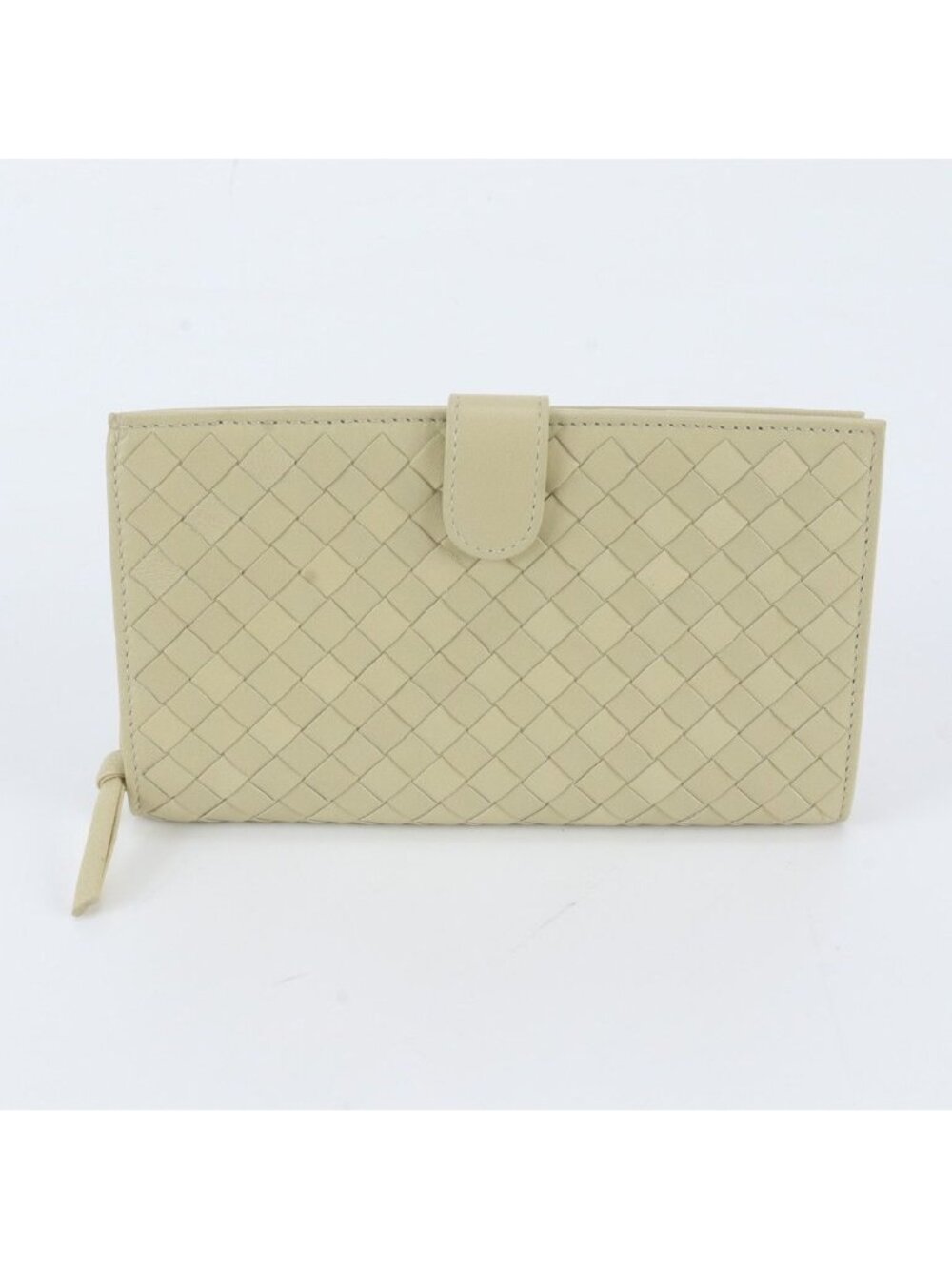 Bottega Veneta Intrecciato Braided Leather Bifold Wallet Compact